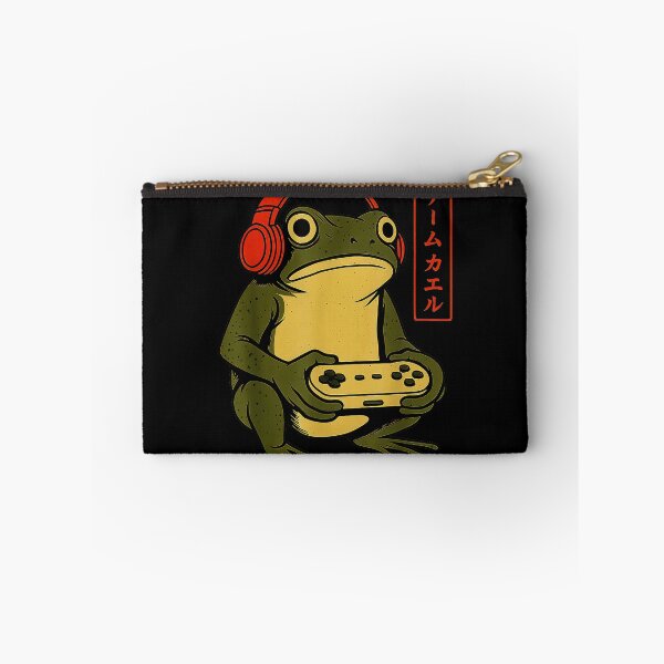 Item preview, Game Frog Japanese Gaming Frog Gamer Player designed and sold by SeraXYZ.