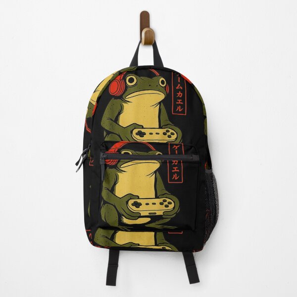 Item preview, Game Frog Japanese Gaming Frog Gamer Player designed and sold by SeraXYZ.