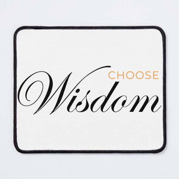 Item preview, Choose Wisdom – Simple Christian Quote designed and sold by Verse & Vibes.