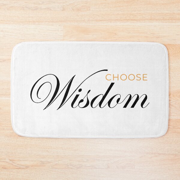 Item preview, Choose Wisdom – Simple Christian Quote designed and sold by Verse & Vibes.
