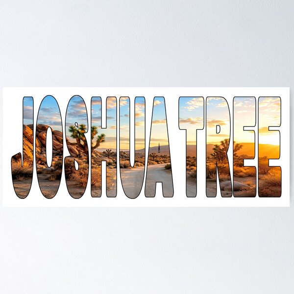 Item preview, JOSHUA TREE - San Bernardino County California Sunset through the Trees designed and sold by Adam Gormley.