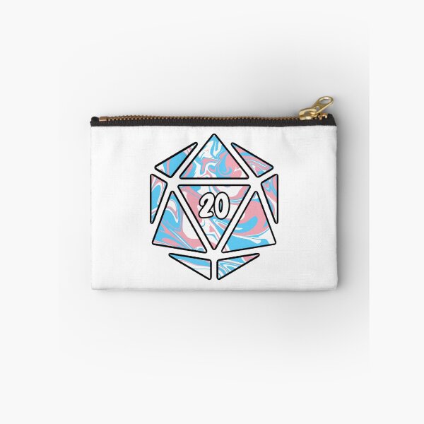 Artikelvorschau, Transgender-Flagge d20 entworfen und verkauft von lilypadblue.
