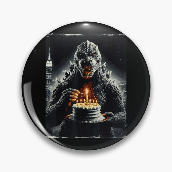 Item preview, Godzilla Birthday Cake designed and sold by SeraXYZ.