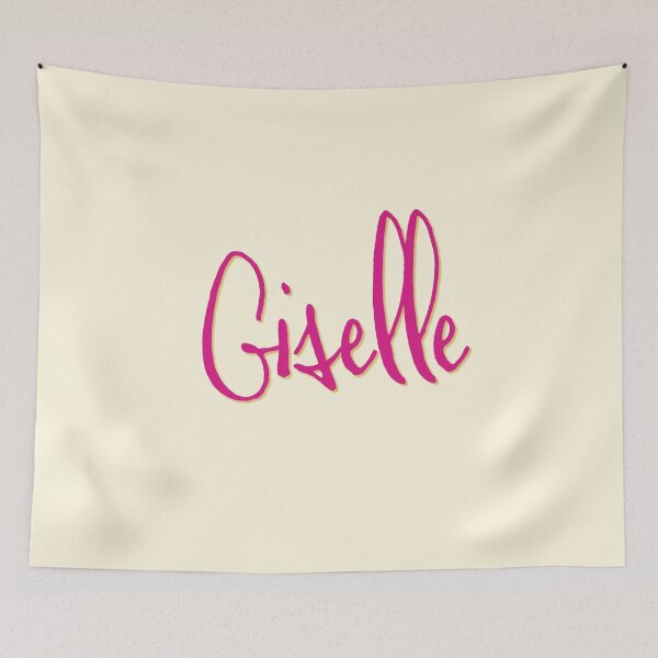 Item preview, GISELLE personalized type design designed and sold by CharlottePlaceArt.