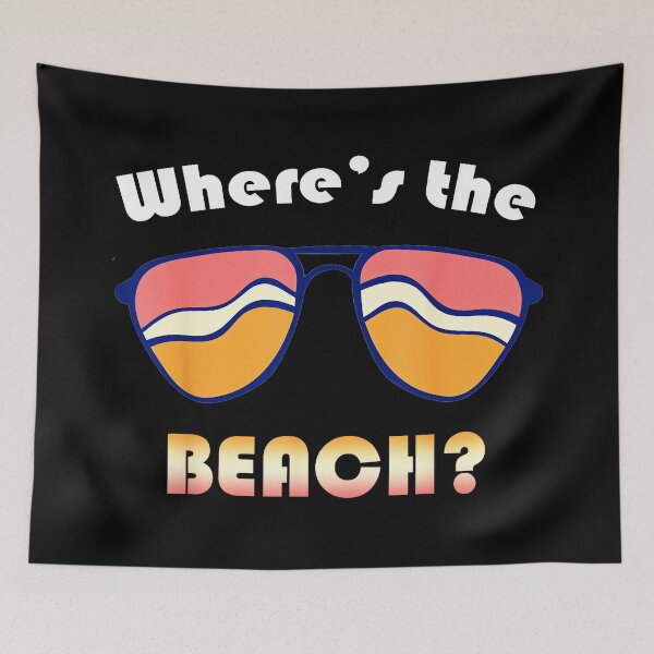 Item preview, Where's The Beach? Summer Vacation Beachgoer Beach Lover designed and sold by SeraXYZ.