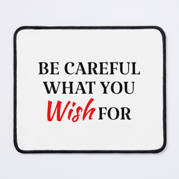 Item preview, Be careful what you wish for quote horror film designed and sold by Karisdesignss.