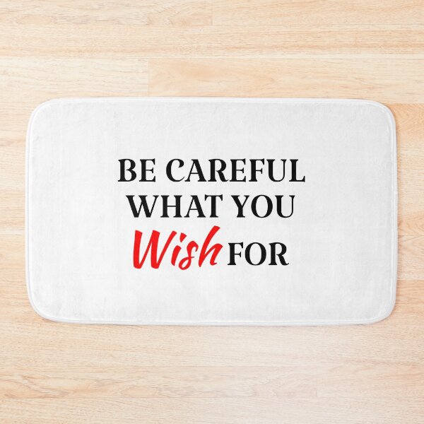 Item preview, Be careful what you wish for quote horror film designed and sold by Karisdesignss.