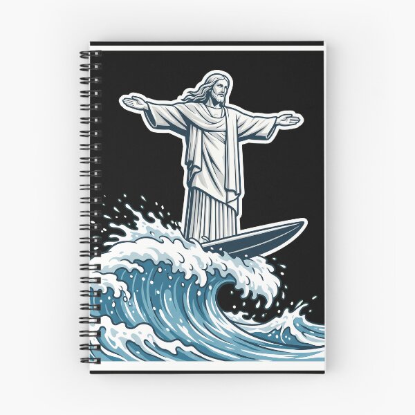 Item preview, christ redeemer surfing designed and sold by Hellmitor.
