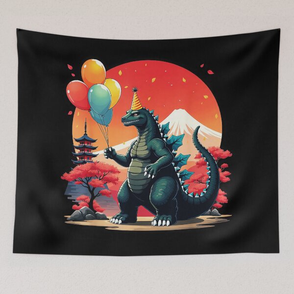 Item preview, Godzilla Birthday Party Monster Celebration designed and sold by SeraXYZ.