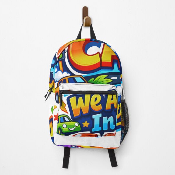 Item preview, We Are All In Our Cars Right Now – Cute Colorful Cartoon Car Design designed and sold by MerchlyMike.