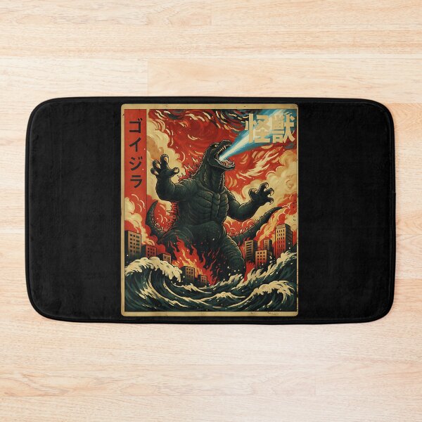 Item preview, Kaiju Japanese Monster Fan designed and sold by SeraXYZ.