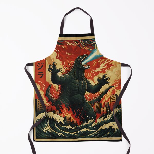 Item preview, Kaiju Japanese Monster Fan designed and sold by SeraXYZ.
