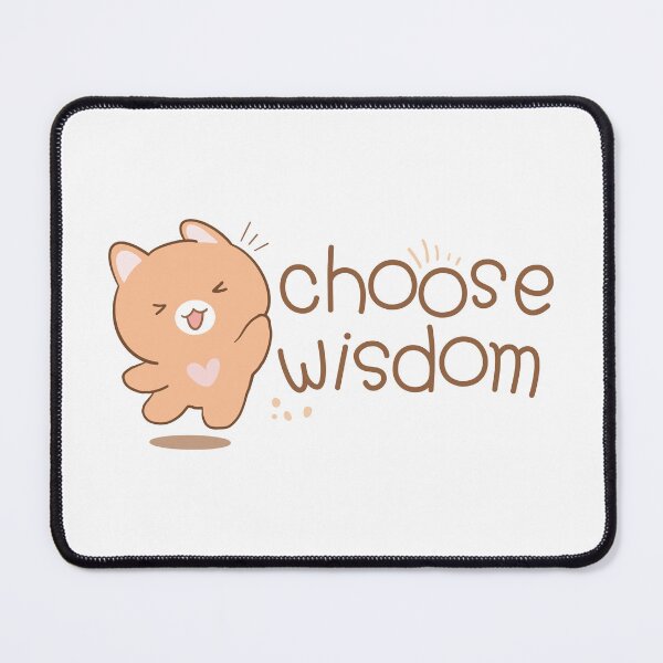 Item preview, Choose Wisdom – Christian Motivation & Faith Design designed and sold by Verse & Vibes.