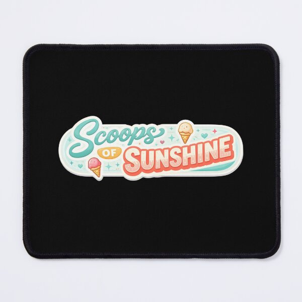 Item preview, Scoops of Sunshine Ice Cream Sticker designed and sold by FestivityFinds.