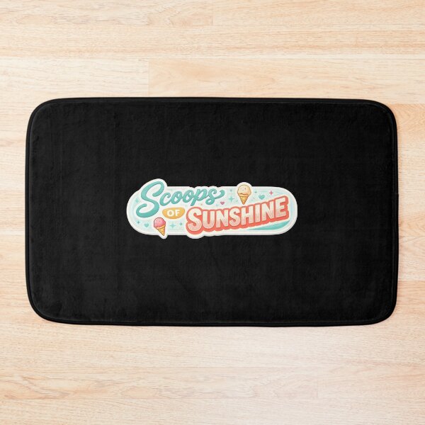 Item preview, Scoops of Sunshine Ice Cream Sticker designed and sold by FestivityFinds.