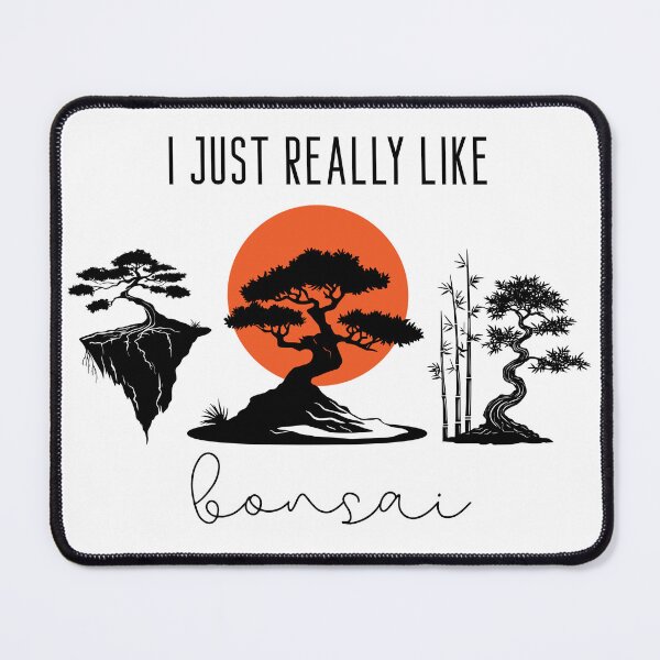 Item preview, Japanese Bonsai Tree Silhouette – Red Sun Minimalist Design designed and sold by ArcticFoxStudio.