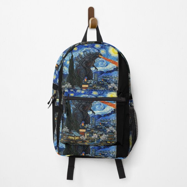 Item preview, Kaiju Japanese City Night Sky designed and sold by SeraXYZ.