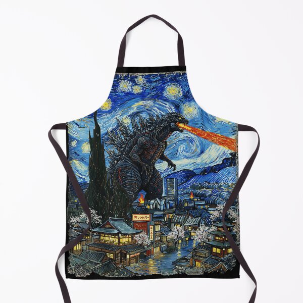 Item preview, Kaiju Japanese City Night Sky designed and sold by SeraXYZ.