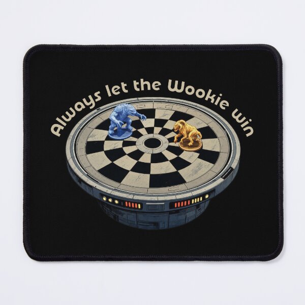 Item preview, Always let the Wookie win designed and sold by Cut & Paste Productions.