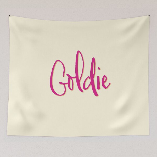 Item preview, GOLDIE personalized type design designed and sold by CharlottePlaceArt.