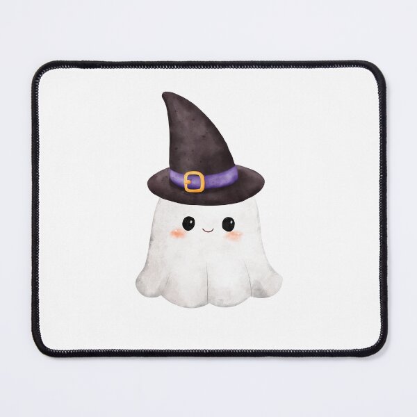 Item preview, Cute Witch Ghost Halloween Sticker designed and sold by Little Bloom Studio.