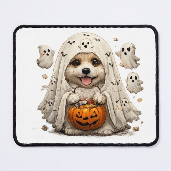 Item preview, Funny Skeleton Dog Sticker | Cute Halloween Puppy designed and sold by PoojaArtLab.