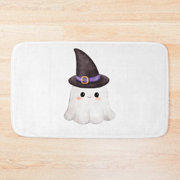 Item preview, Cute Witch Ghost Halloween Sticker designed and sold by Little Bloom Studio.