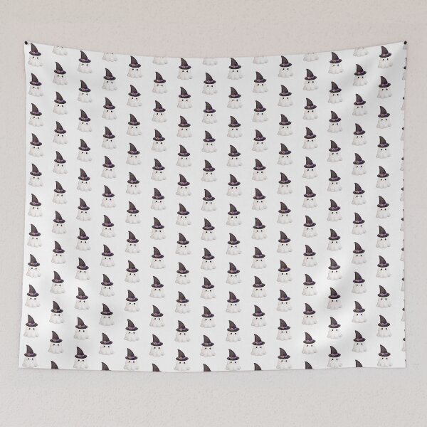 Item preview, Cute Witch Ghost Halloween Sticker designed and sold by Little Bloom Studio.