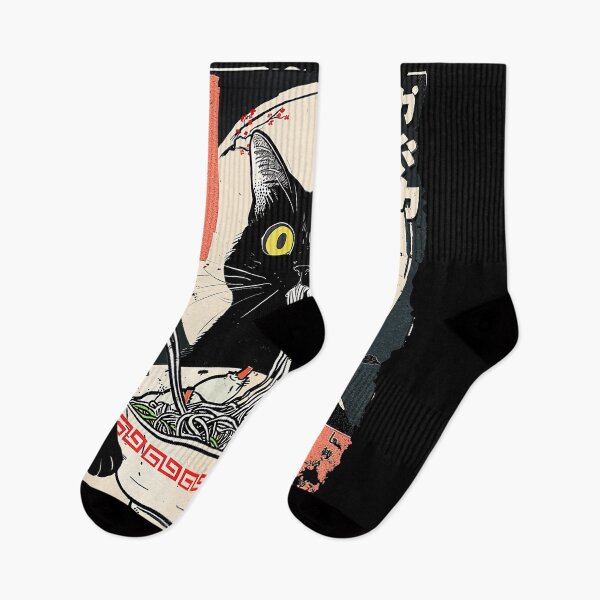 Item preview, Ramen Black Cat Japanese Noodle Lover designed and sold by SeraXYZ.