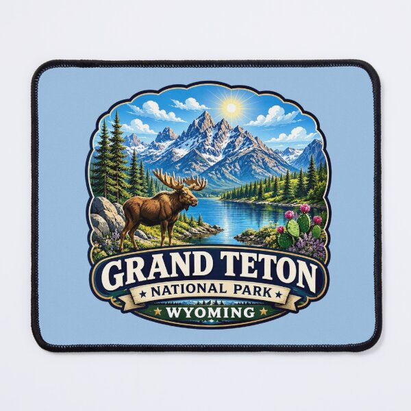 Item preview, Grand Teton National Park, Wyoming designed and sold by Myra365Art.