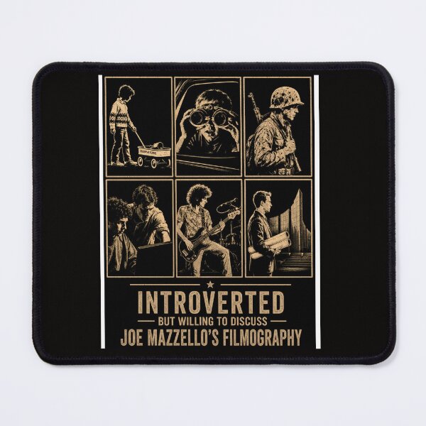 Item preview, Introverted but willing to discuss Joe Mazzello designed and sold by The Mazzello Mafia (We are Joe Mazzello fans.).