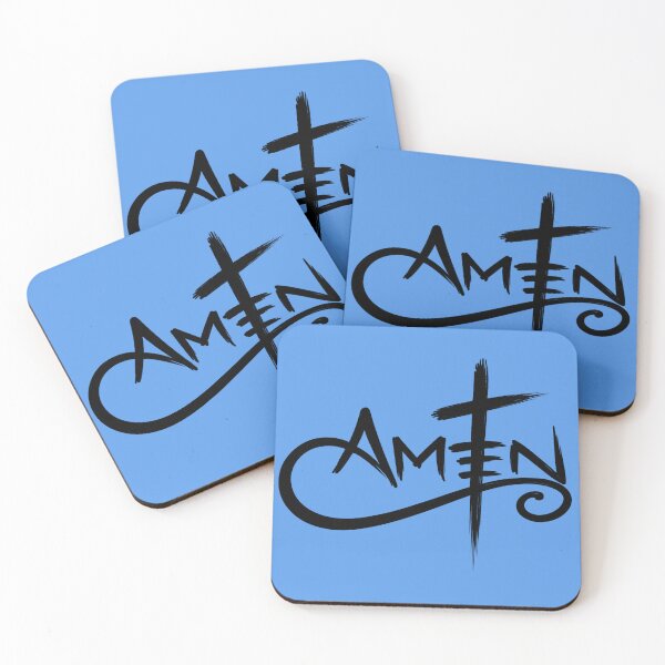 Item preview, Amen, Christian Design, Faith, God is Good, Jesus is King designed and sold by OG1design.