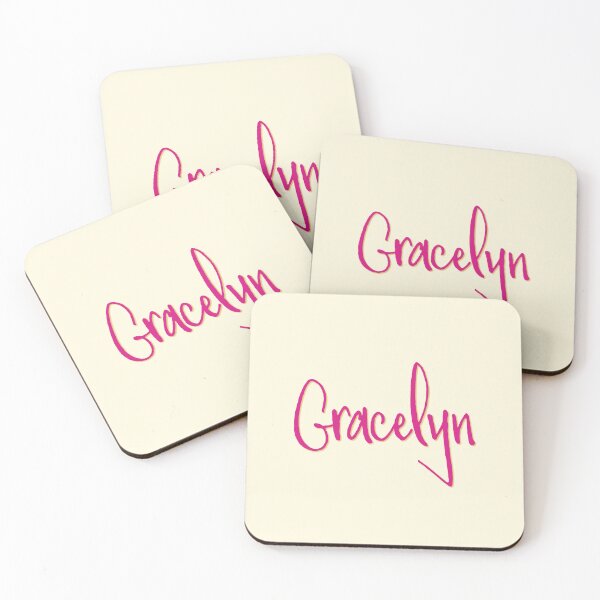 Item preview, GRACELYN personalized type design designed and sold by CharlottePlaceArt.