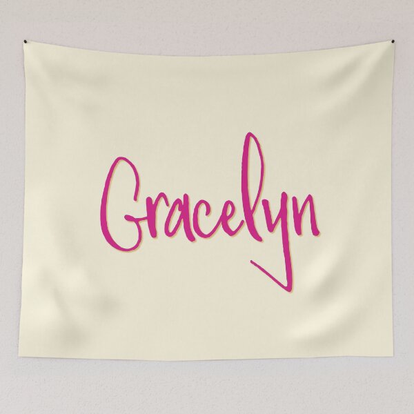 Item preview, GRACELYN personalized type design designed and sold by CharlottePlaceArt.
