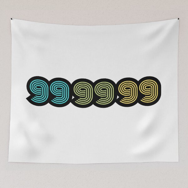 Item preview, 99 Legendary Number Typography Design designed and sold by variant designer.