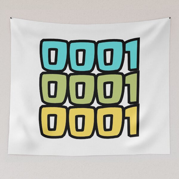 Item preview, 0001 Minimal Numeric Typography Design designed and sold by variant designer.