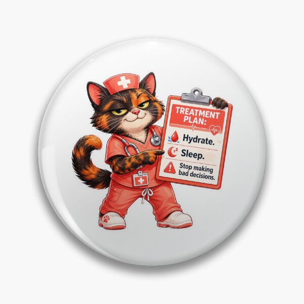 Item preview, Funny Nurse Gift Tortoiseshell Cat Lover designed and sold by Gentlestate.