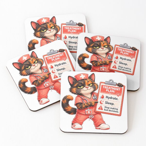 Item preview, Funny Nurse Gift Tortoiseshell Cat Lover designed and sold by Gentlestate.