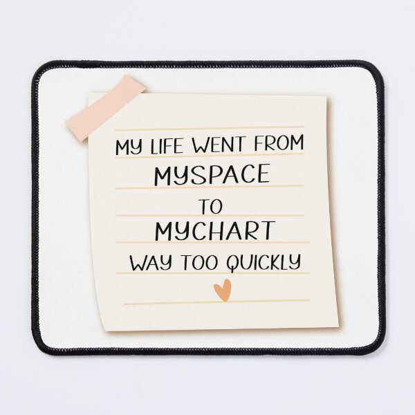 Item preview, MySpace to MyChart designed and sold by ThisNThatCrafts.