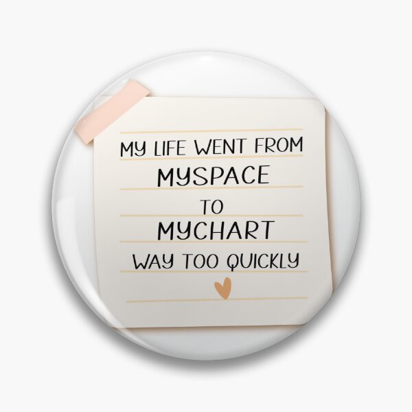 Item preview, MySpace to MyChart designed and sold by ThisNThatCrafts.