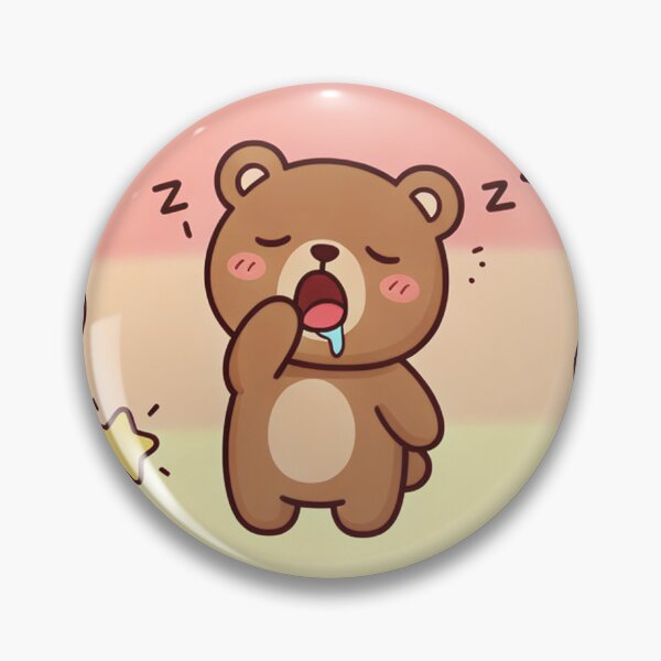 Item preview, Super Cute Kawaii Sleepy Bears designed and sold by FunFitsFactory.
