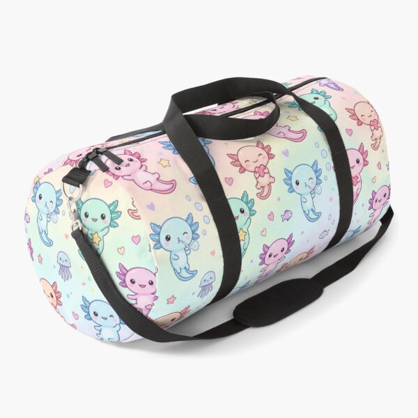 Item preview, Super Cute Kawaii Axolotls designed and sold by FunFitsFactory.