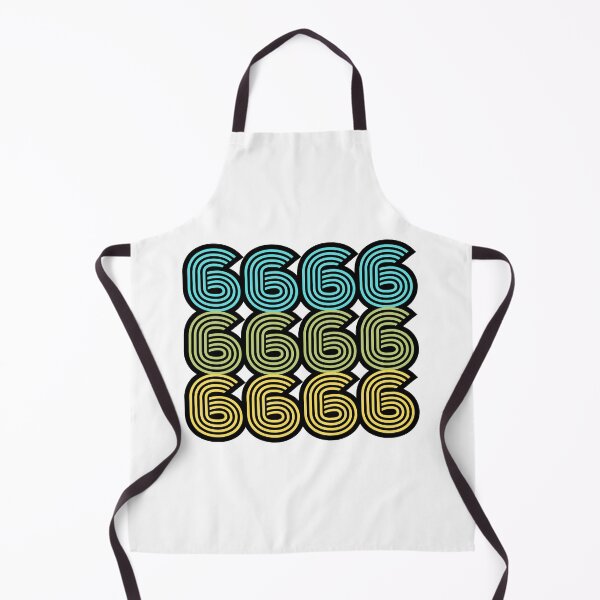 Item preview, 6666 Bold Numeric Typography Design designed and sold by variant designer.