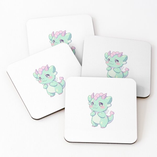 Item preview, Pastel Baby Dragon Kawaii Sticker designed and sold by blossomfun.