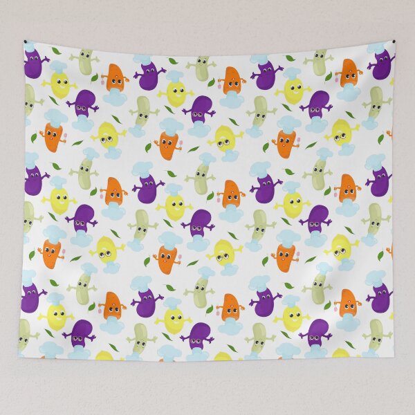 Item preview, Funny vegetables in chef hats. designed and sold by CuteYetty.