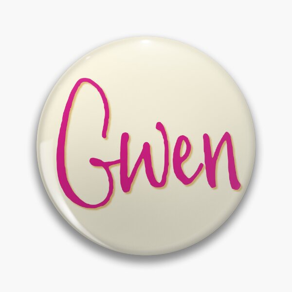Item preview, GWEN personalized type design designed and sold by CharlottePlaceArt.