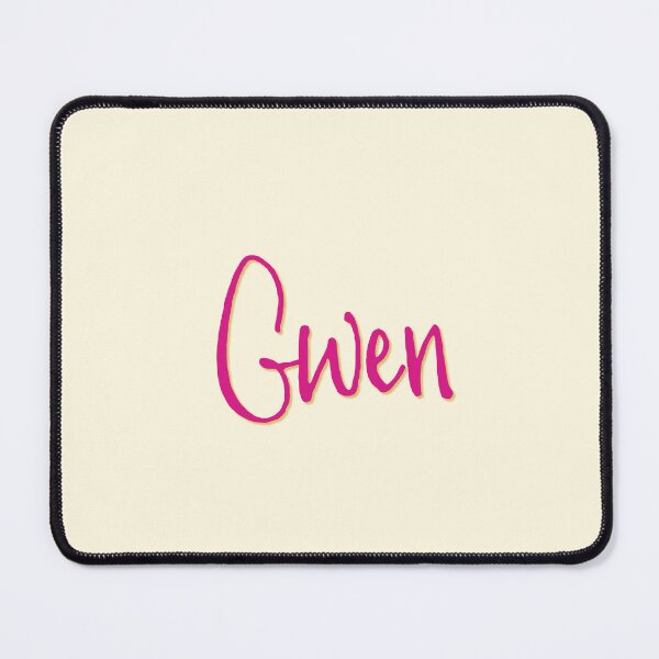 Item preview, GWEN personalized type design designed and sold by CharlottePlaceArt.