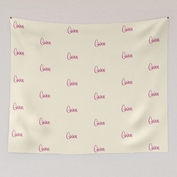 Item preview, GWEN personalized type design designed and sold by CharlottePlaceArt.