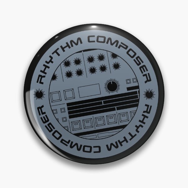 Item preview, 909 Drum Machine Grey designed and sold by AtomicMalibu.