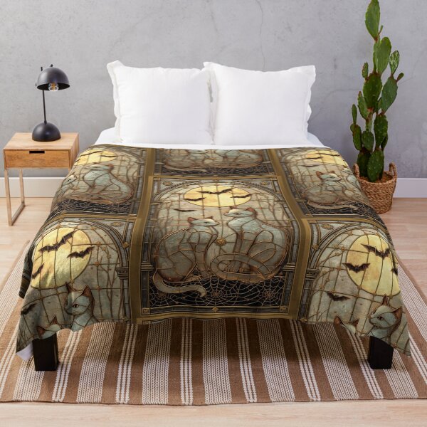 Artikelvorschau, Süße Gothic Katzen Lieben Halloween entworfen und verkauft von BriSher.